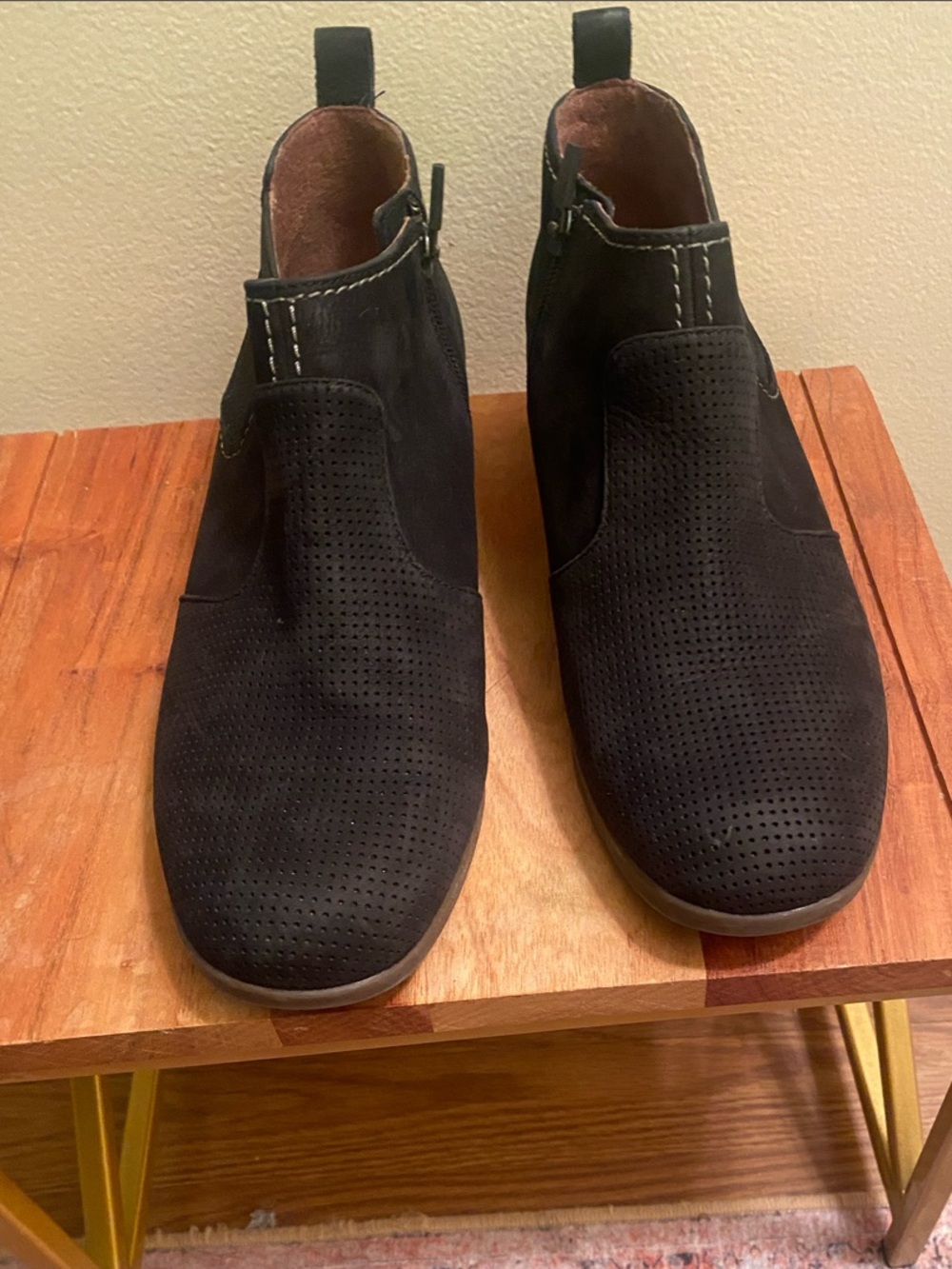 Women’s Dansko Black Suede Ankle Boots - Sleek Slip-On Style